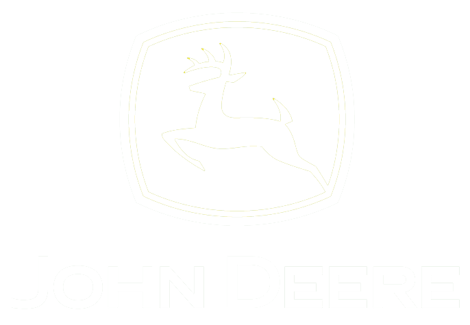 Logo John Deere white